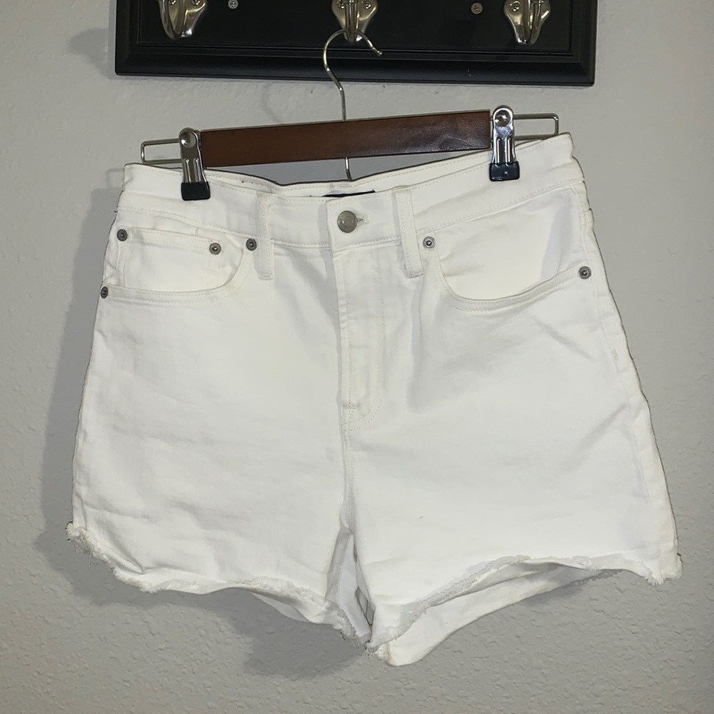 J Crew white shorts
